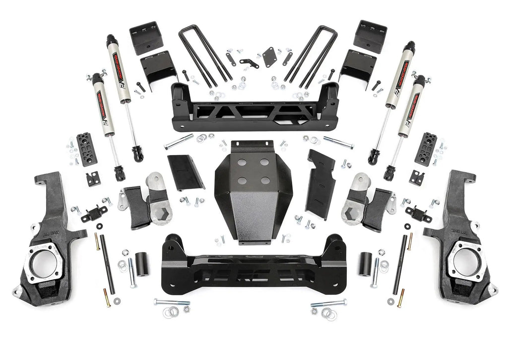 5 Inch Lift Kit | NTD | V2 | Chevy/GMC 2500HD/3500HD (11-19) by Rough Country