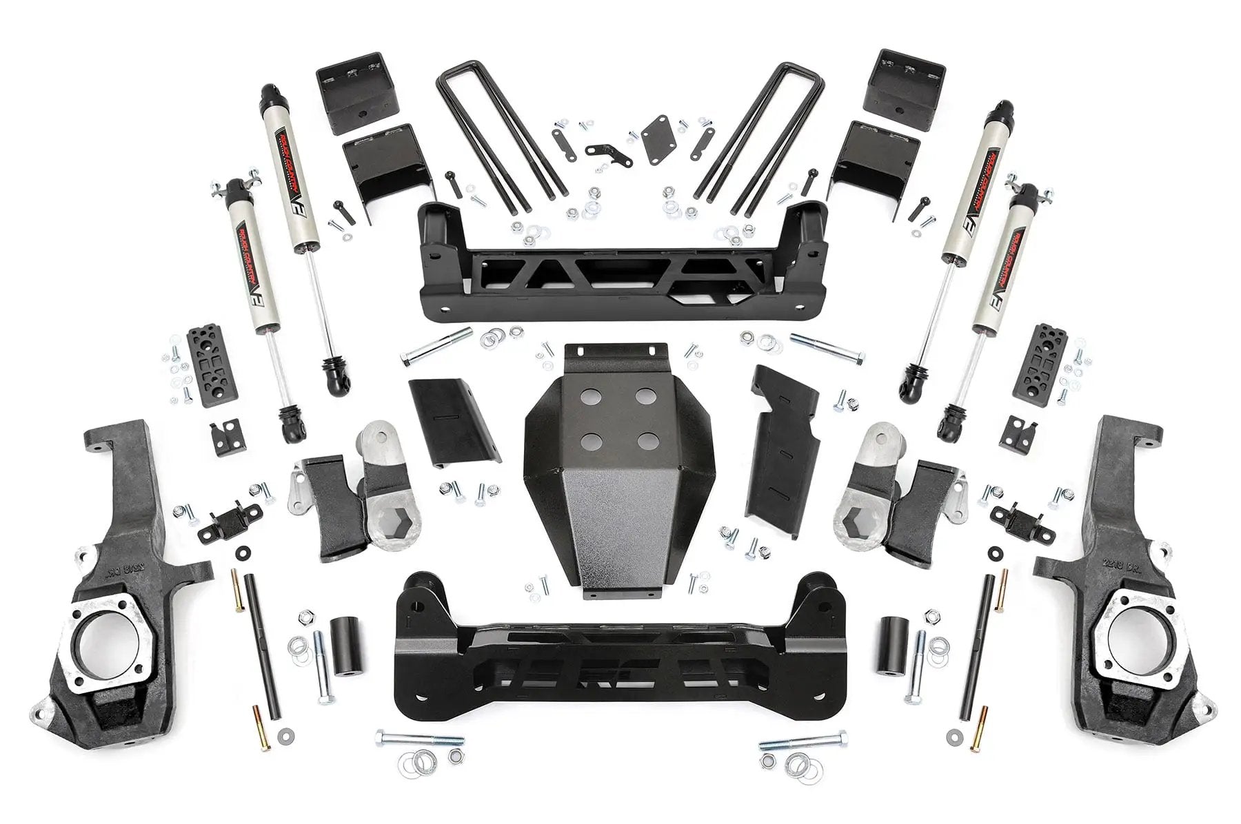 5 Inch Lift Kit | NTD | V2 | Chevy/GMC 2500HD/3500HD (11-19) by Rough Country