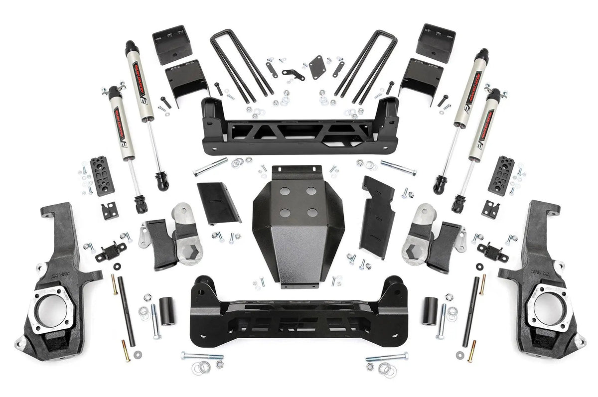 5 Inch Lift Kit | NTD | V2 | Chevy/GMC 2500HD/3500HD (11-19) by Rough Country