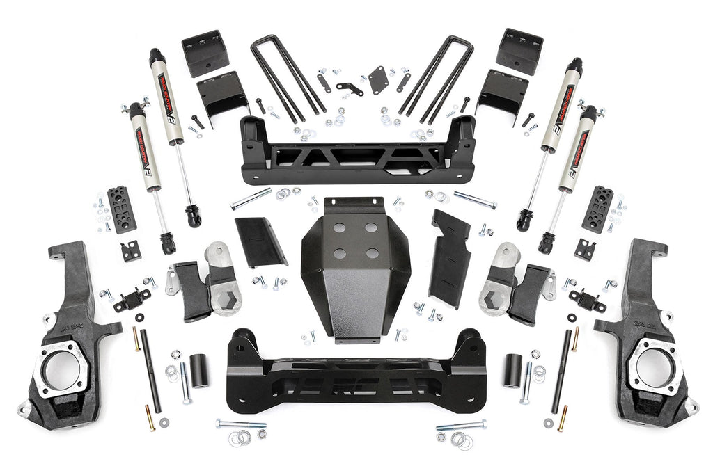 5 Inch Lift Kit | NTD | V2 | Chevy/GMC 2500HD/3500HD (11-19) by Rough Country