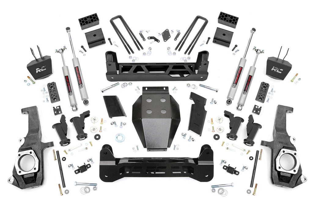 5 Inch Lift Kit | Torsion Drop | Chevy/GMC 2500HD/3500HD (11-19) by Rough Country