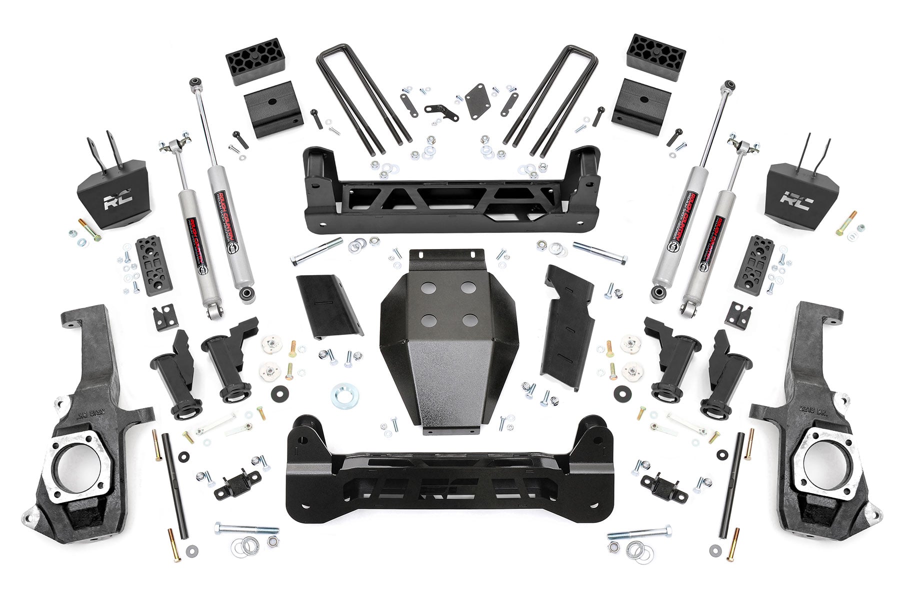 5 Inch Lift Kit | Torsion Drop | Chevy/GMC 2500HD/3500HD (11-19) by Rough Country