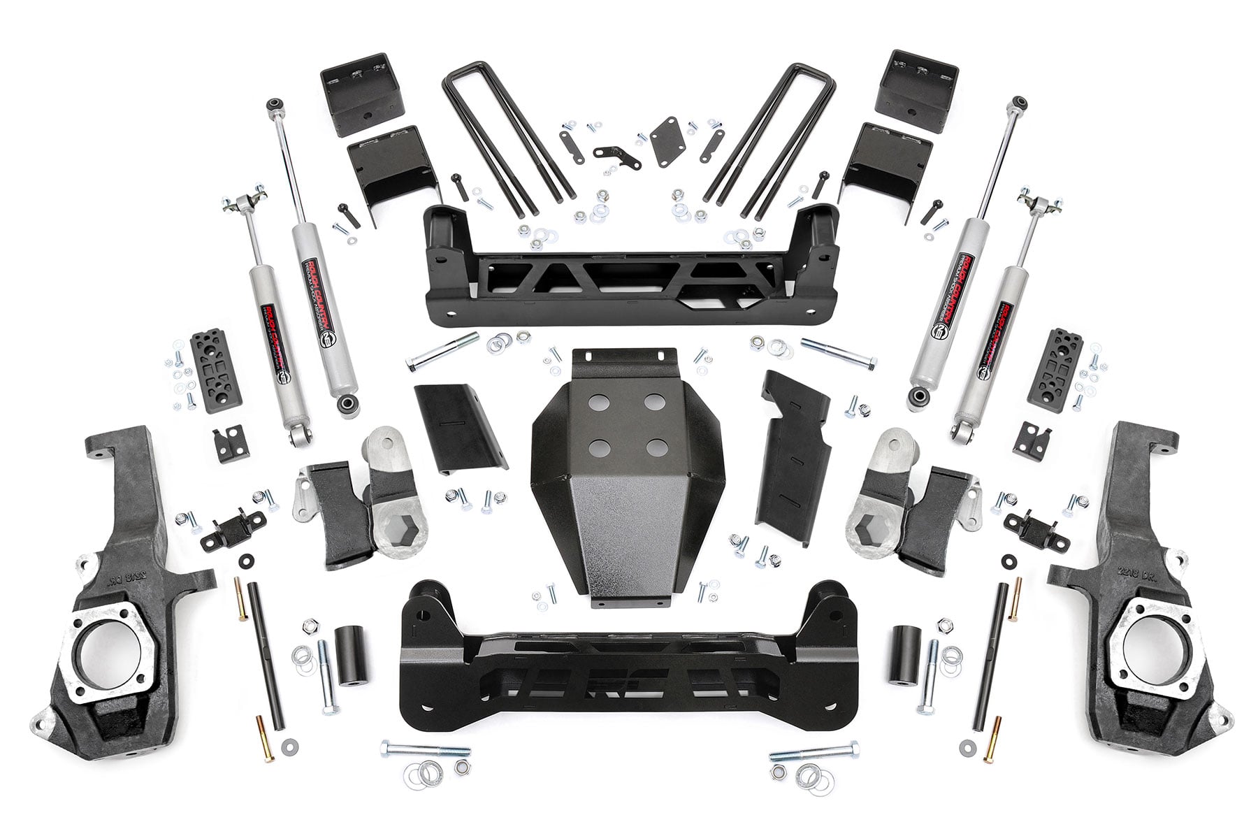 5 Inch Lift Kit | NTD | Chevy/GMC 2500HD/3500HD (11-19) by Rough Country