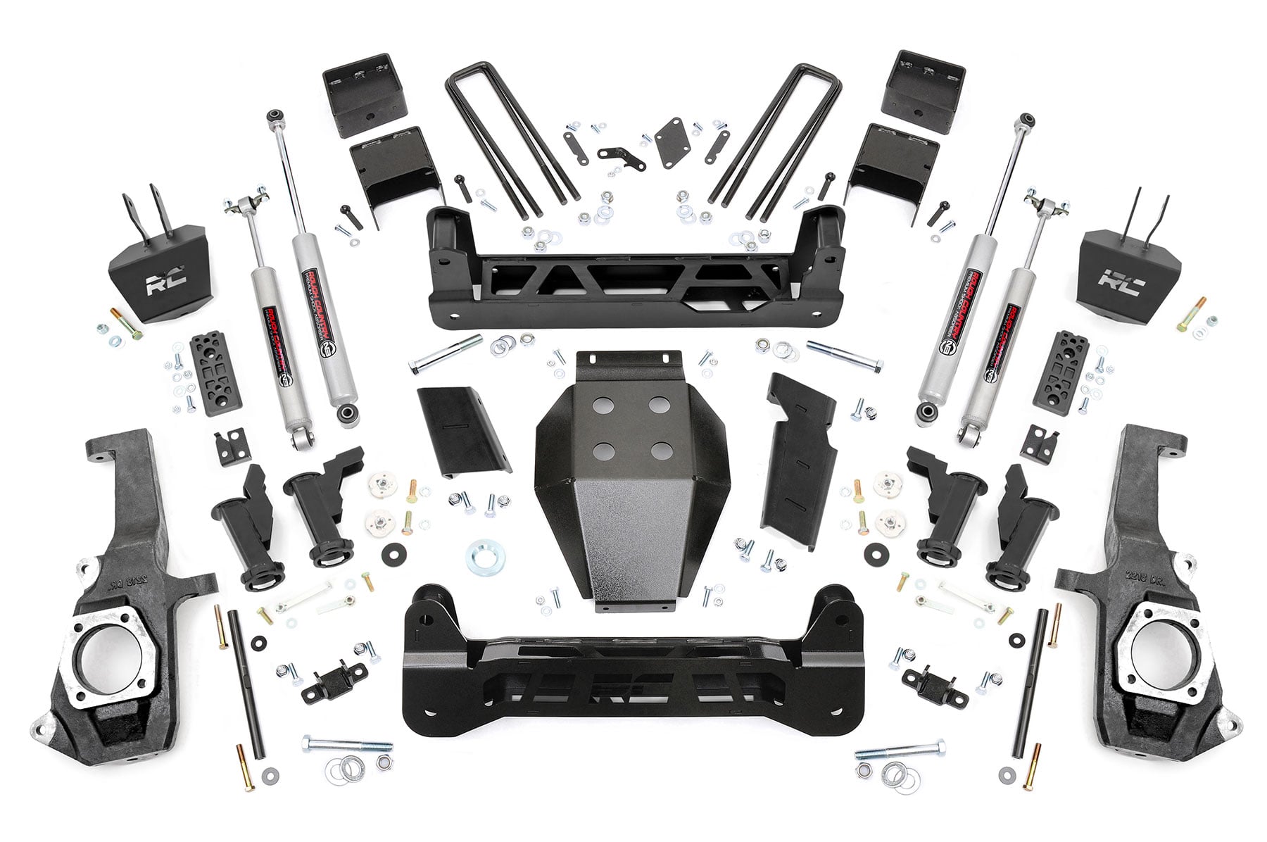 7.5 Inch Lift Kit | Torsion Drop | Chevy/GMC 2500HD/3500HD (11-19) by Rough Country