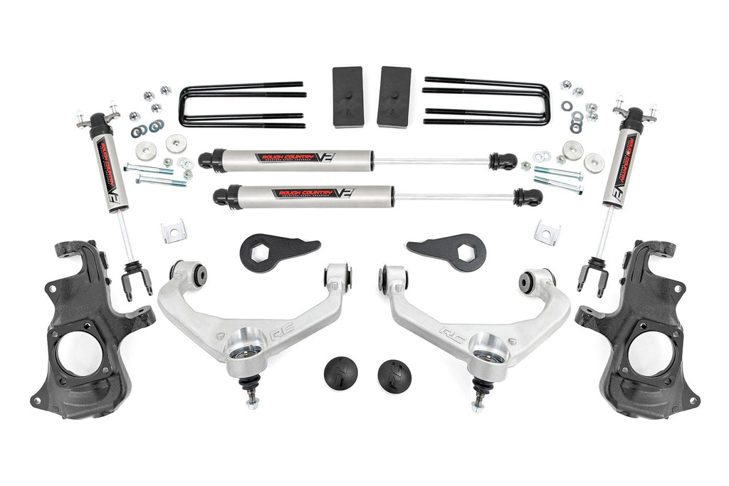 3.5 Inch Knuckle Lift Kit | V2 | w/ Overloads | Chevy/GMC 2500HD/3500HD (11-19) by Rough Country