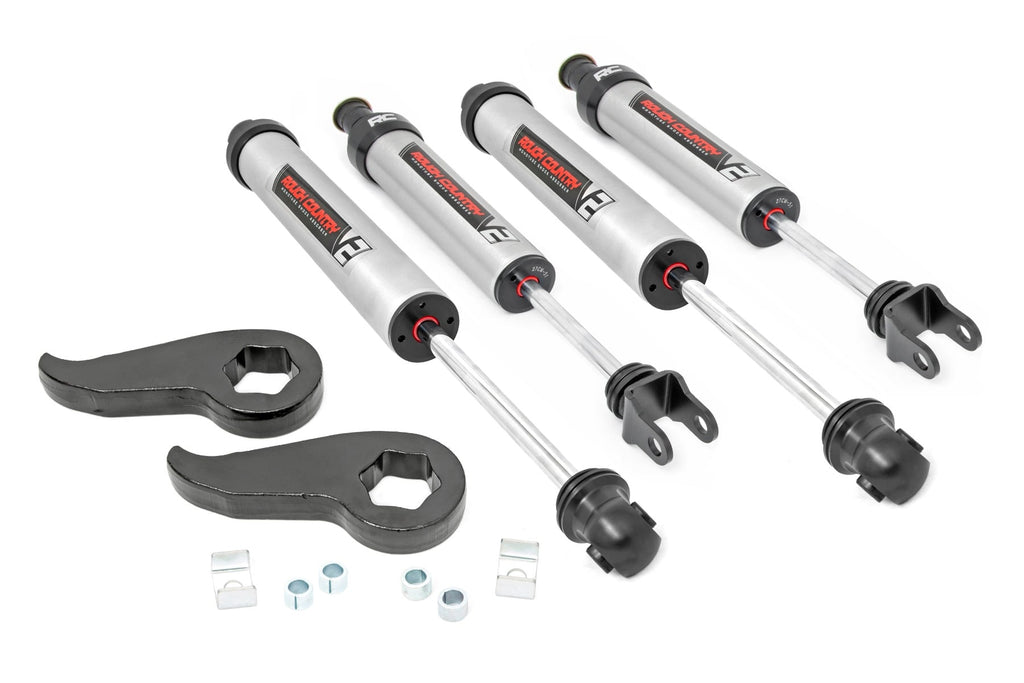 1.5-2 Inch Leveling Kit | V2 | Chevy/GMC 2500HD/3500HD (11-19) by Rough Country