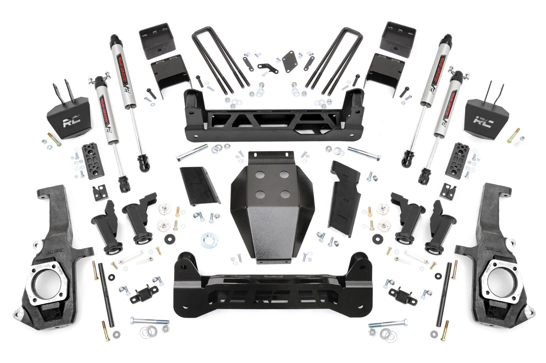 7.5 Inch Lift Kit | Torsion Drop | V2 | Chevy/GMC 2500HD/3500HD (11-19) by Rough Country