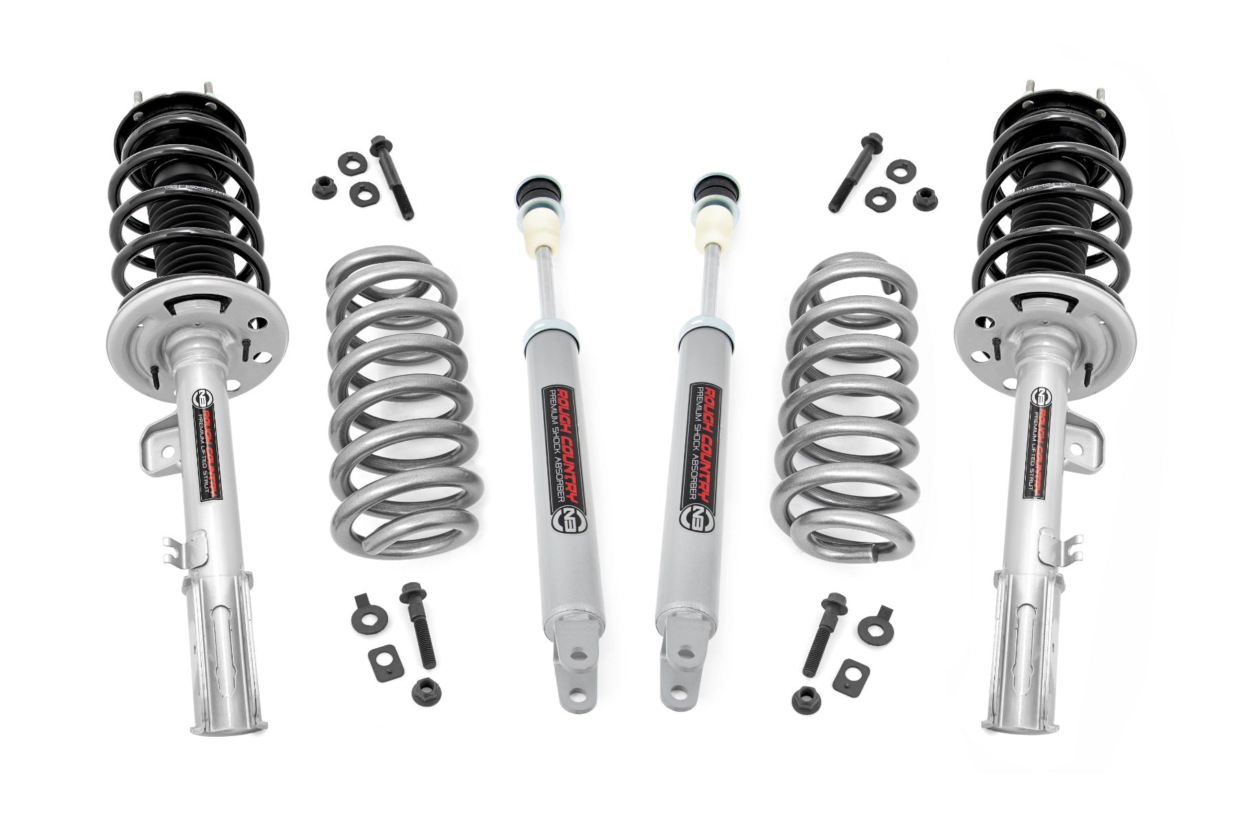 2 Inch Lift Strut Kit | Ford Explorer 4WD (2011-2019) by Rough Country