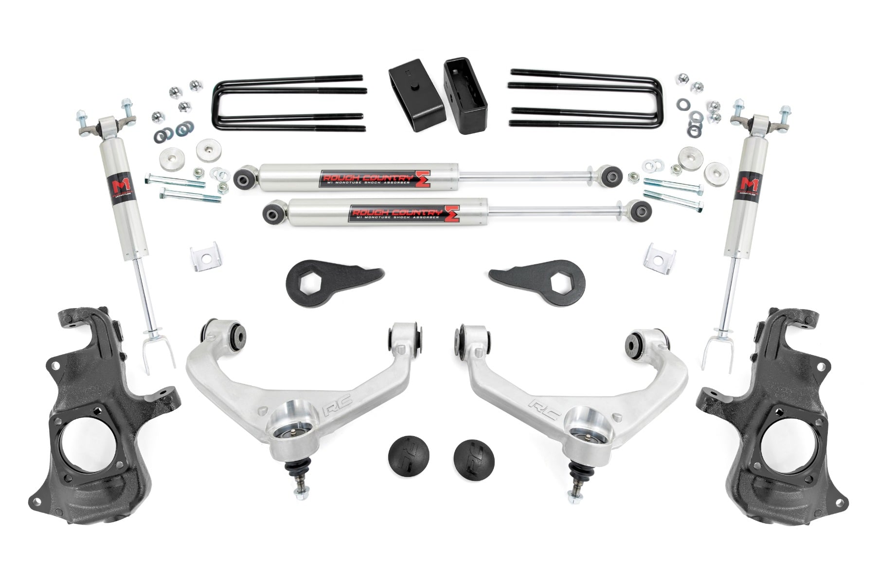 3.5 Inch Knuckle Lift Kit | M1 | Chevy/GMC 2500HD/3500HD (11-19) by Rough Country