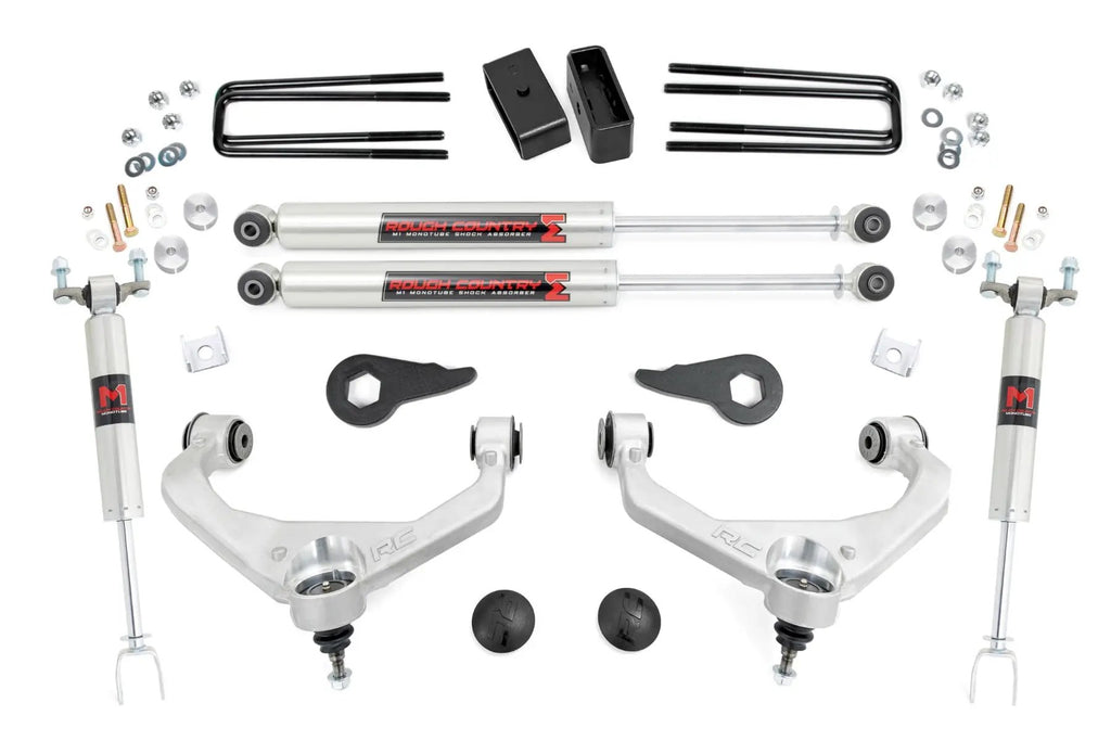 3.5 Inch Lift Kit | M1 | w/ Overloads | Chevy/GMC 2500HD/3500HD (11-19) by Rough Country