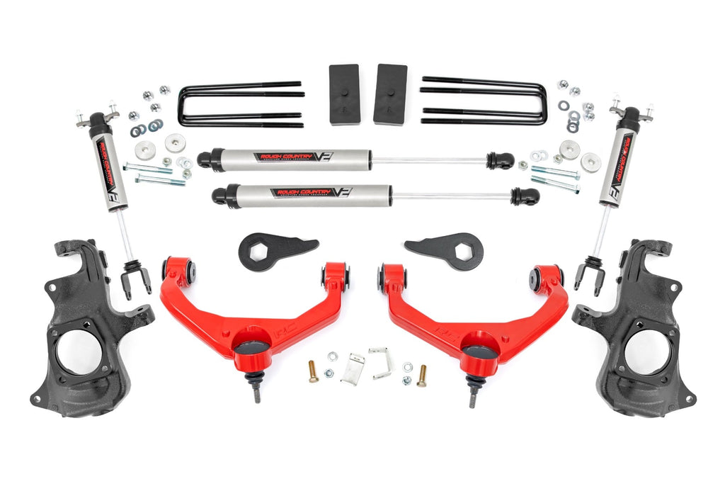 3.5 Inch Knuckle Lift Kit | V2 | w/ Overloads | Chevy/GMC 2500HD/3500HD (11-19) by Rough Country