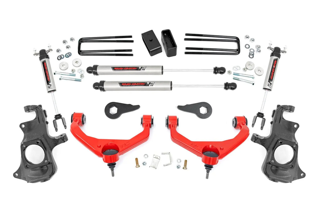 3.5 Inch Knuckle Lift Kit | V2 | w/ Overloads | Chevy/GMC 2500HD/3500HD (11-19) by Rough Country