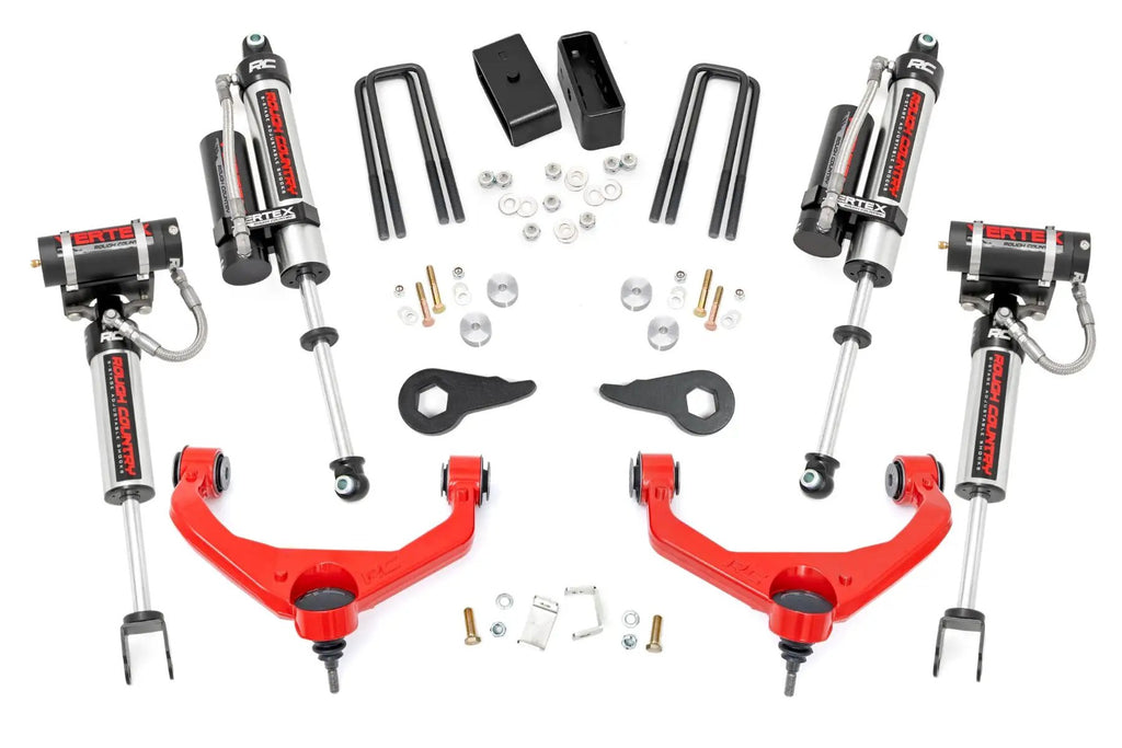 3.5 Inch Lift Kit | Vertex | w/ Overloads | Chevy/GMC 2500HD/3500HD (11-19) by Rough Country