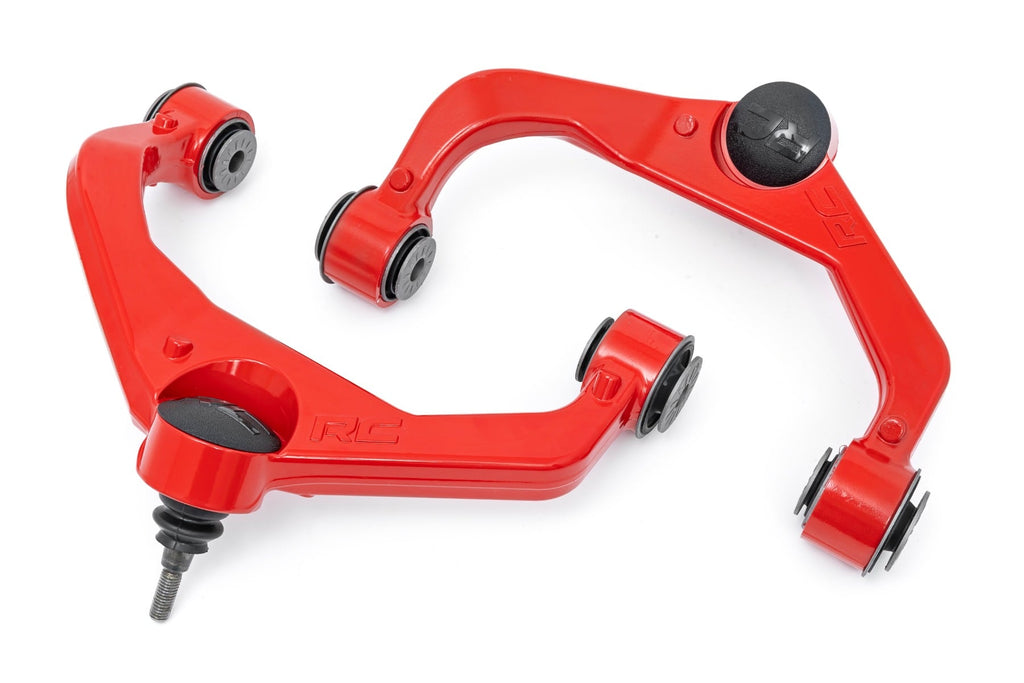 Red Forged Upper Control Arms | 3.5 Inch Lift | Chevy/GMC 2500HD/3500HD (11-19) by Rough Country