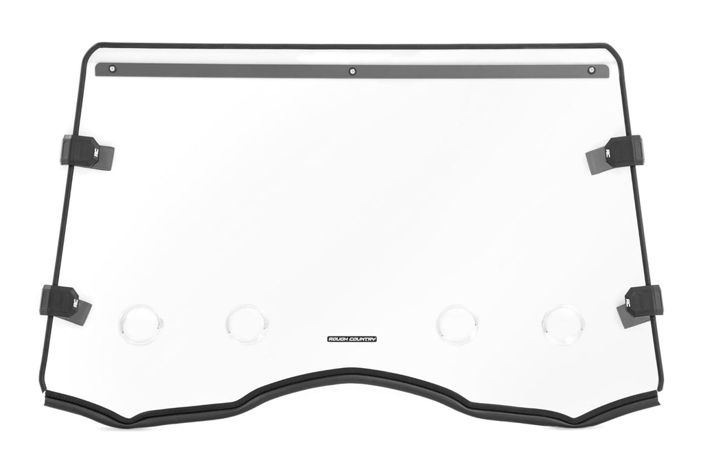 Vented Full Windshield | Scratch Resistant | Can-Am Commander Max 1000 by Rough Country