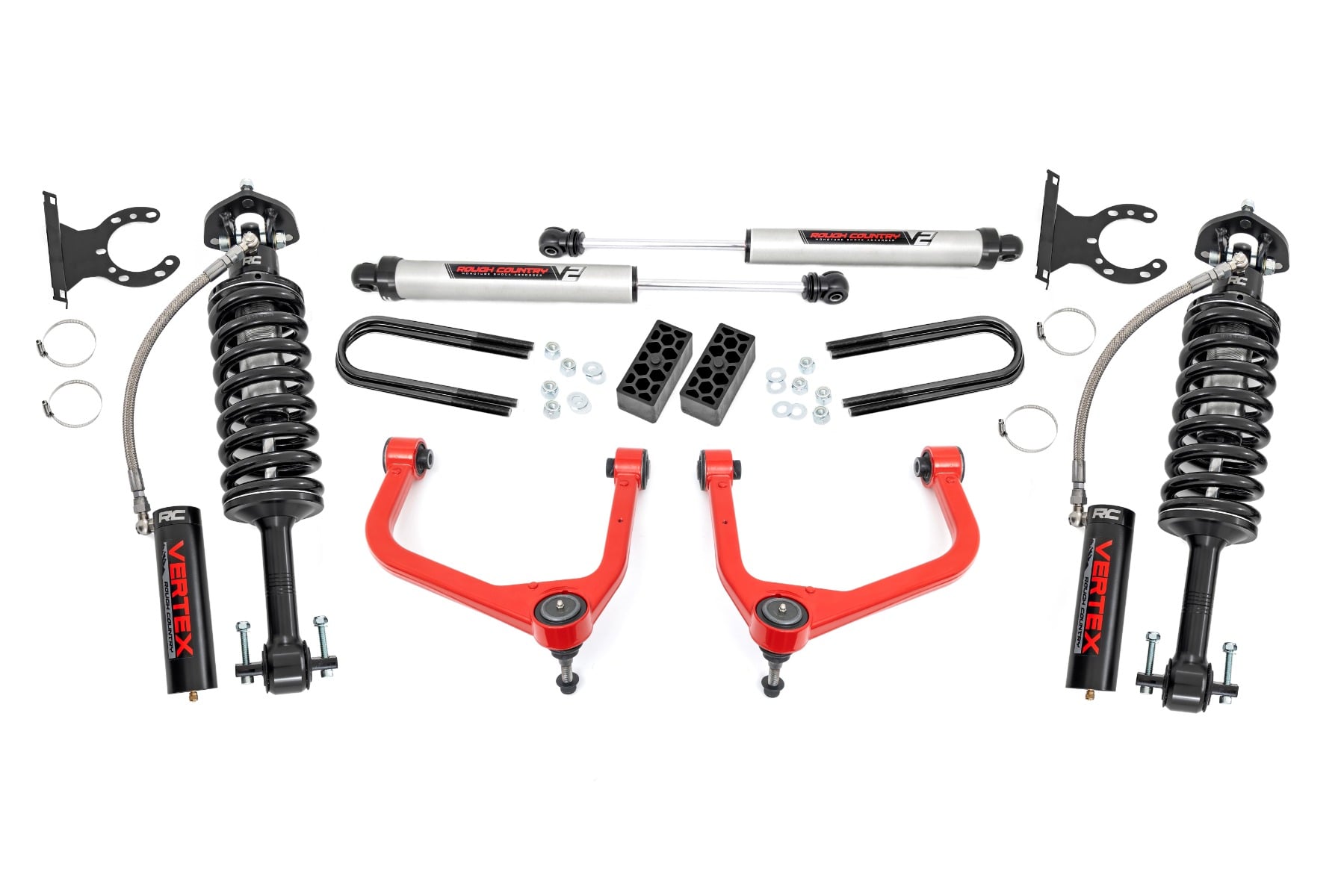 3.5 Inch Lift Kit | Vertex/V2 | Chevy Silverado 1500 2WD/4WD (2025-2026) by Rough Country