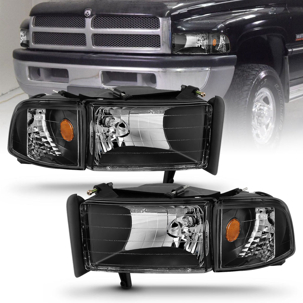 Crystal Headlight Set by ANZO USA