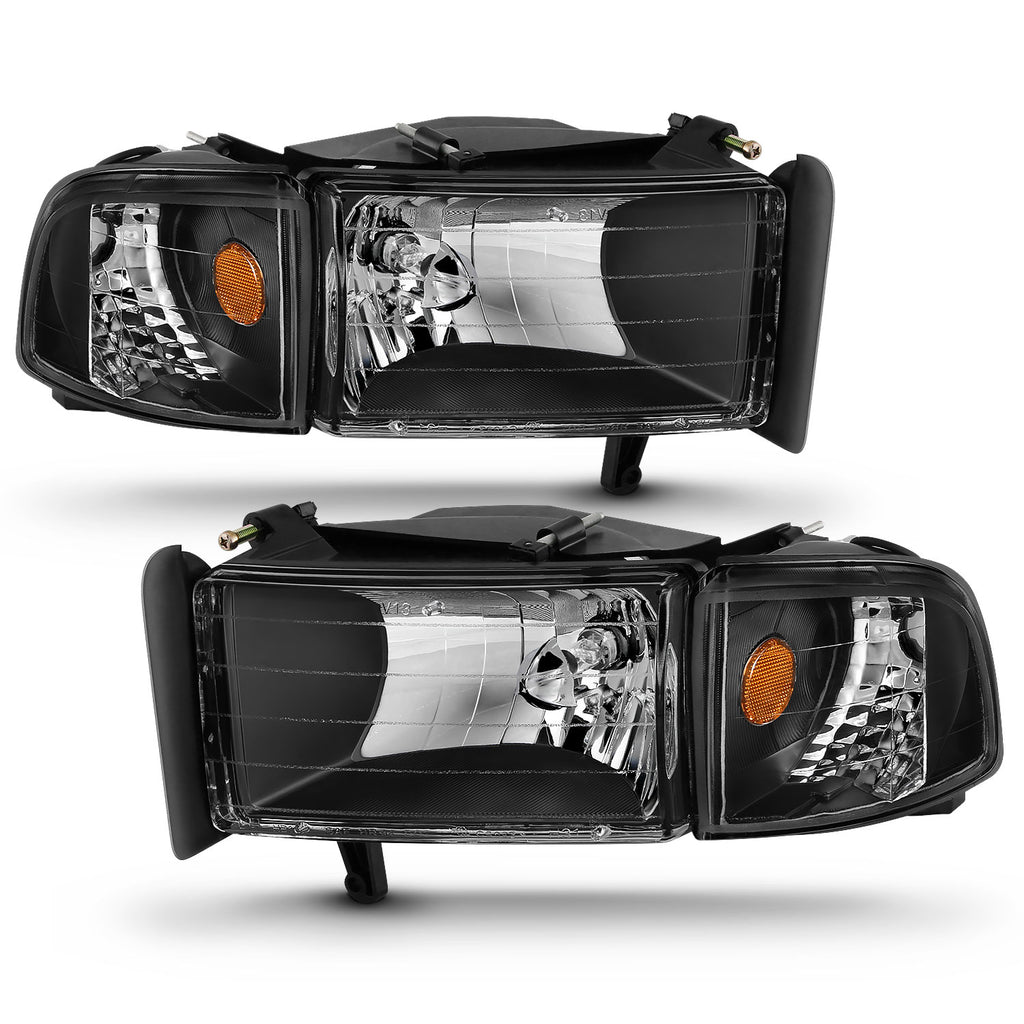 Crystal Headlight Set by ANZO USA
