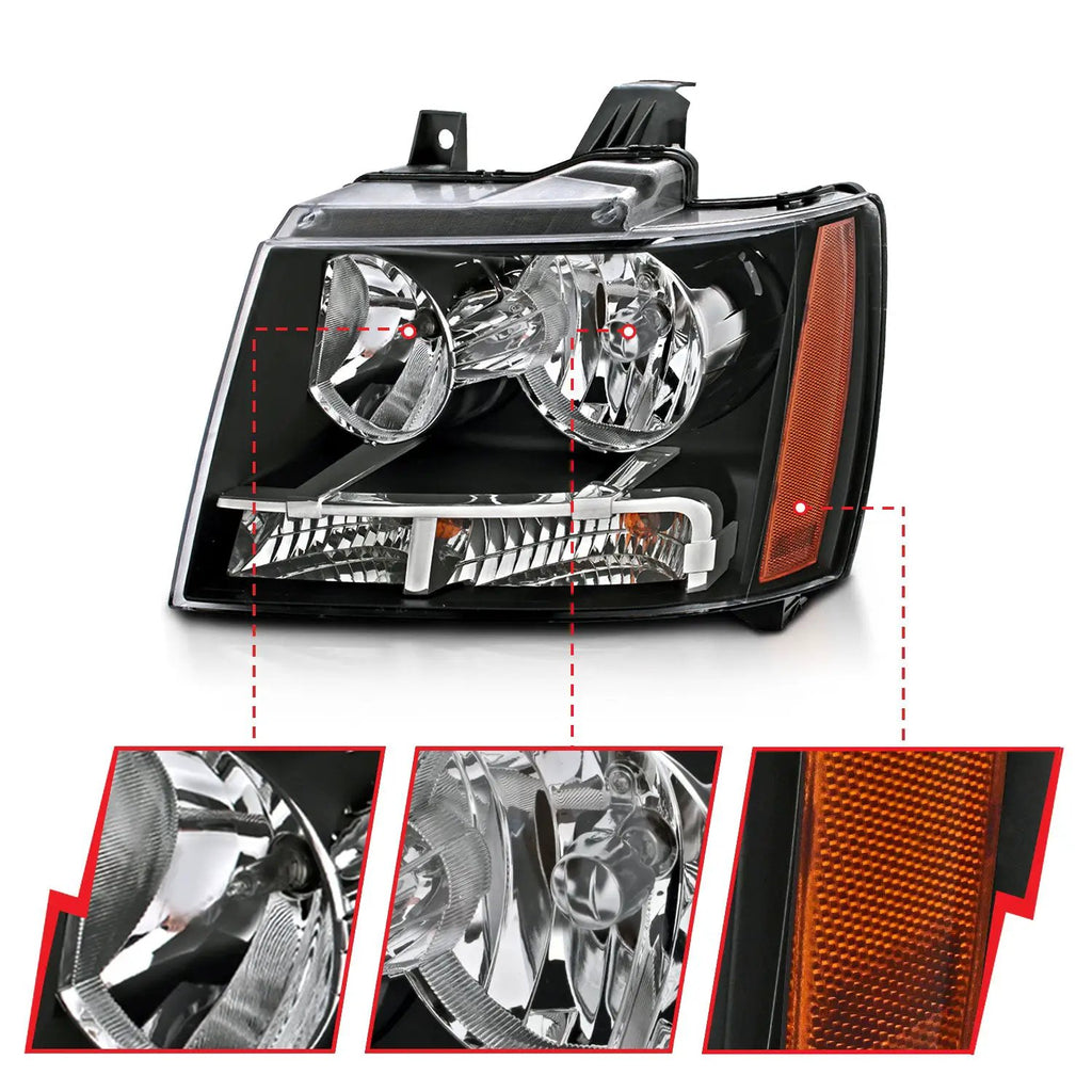 ANZO USA Crystal Headlights by ANZO USA