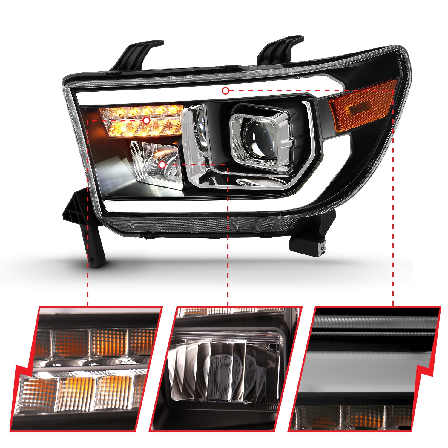 Projector Headlight by ANZO USA