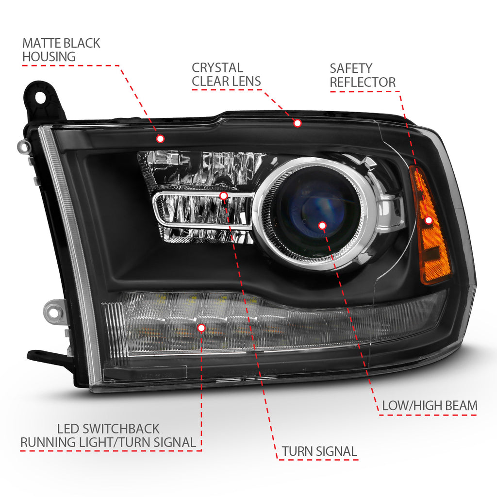 Projector Headlight by ANZO USA