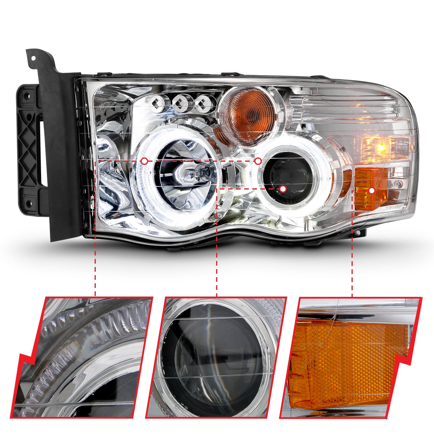 Projector Headlight by ANZO USA