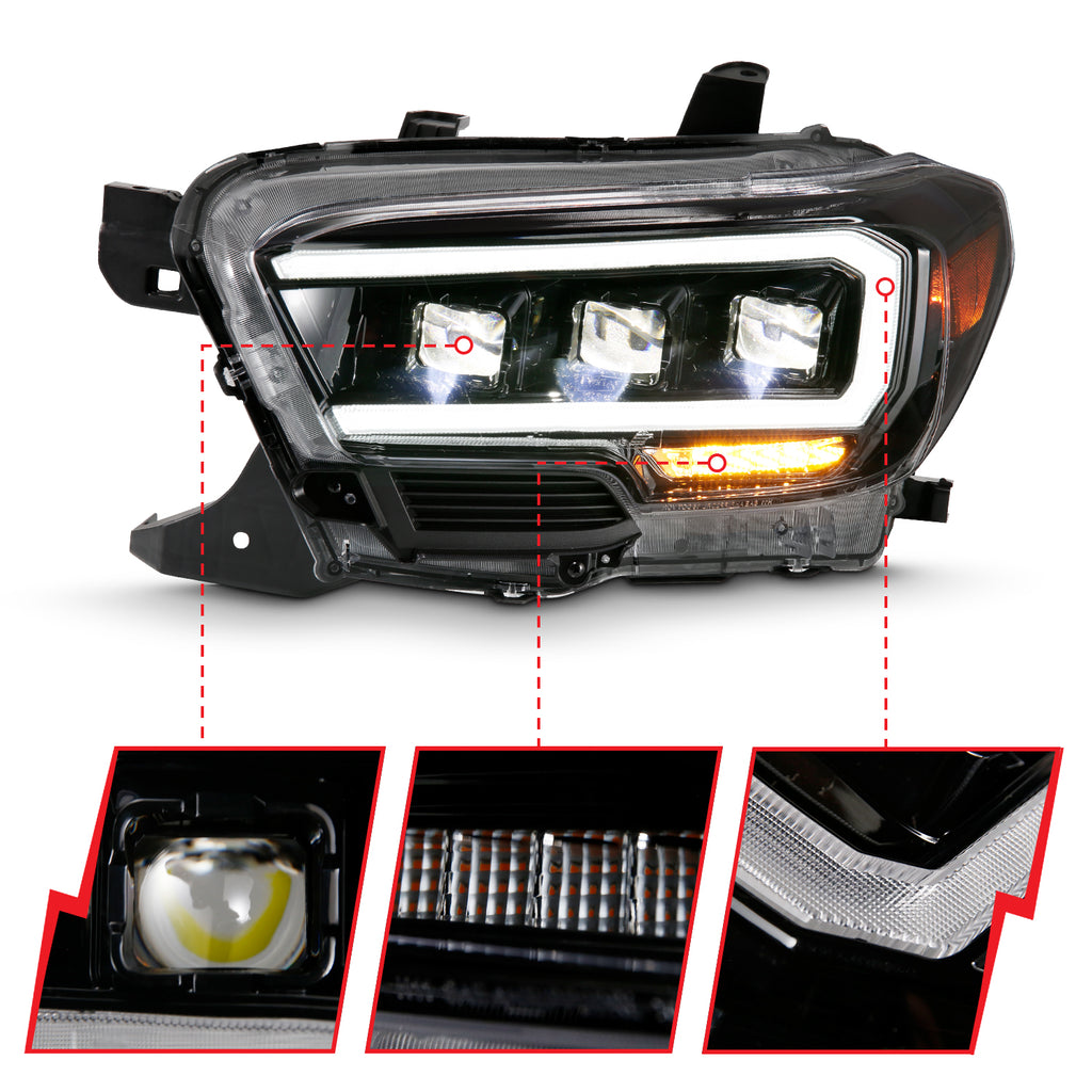 LED Projector Headlight by ANZO USA
