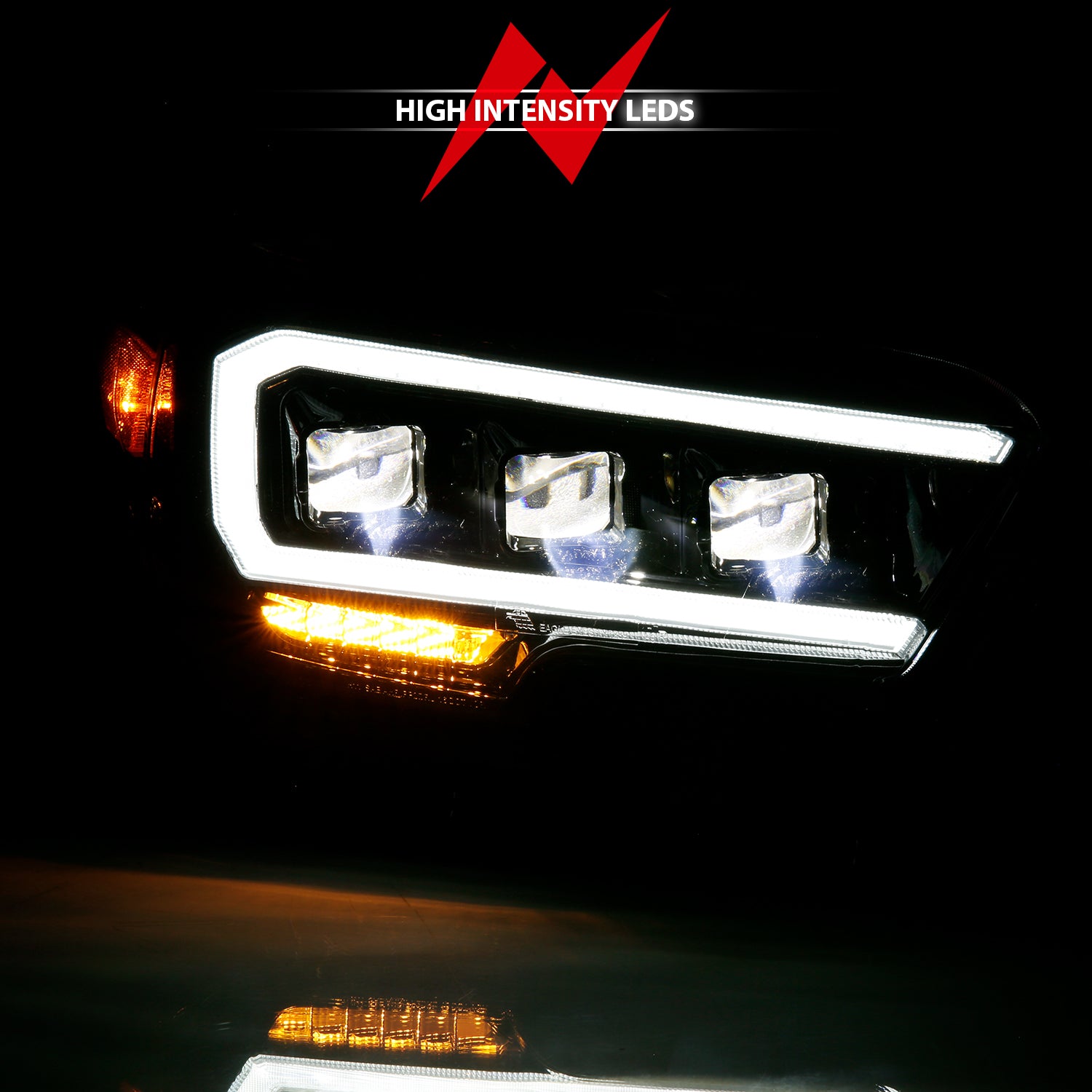 LED Projector Headlight by ANZO USA