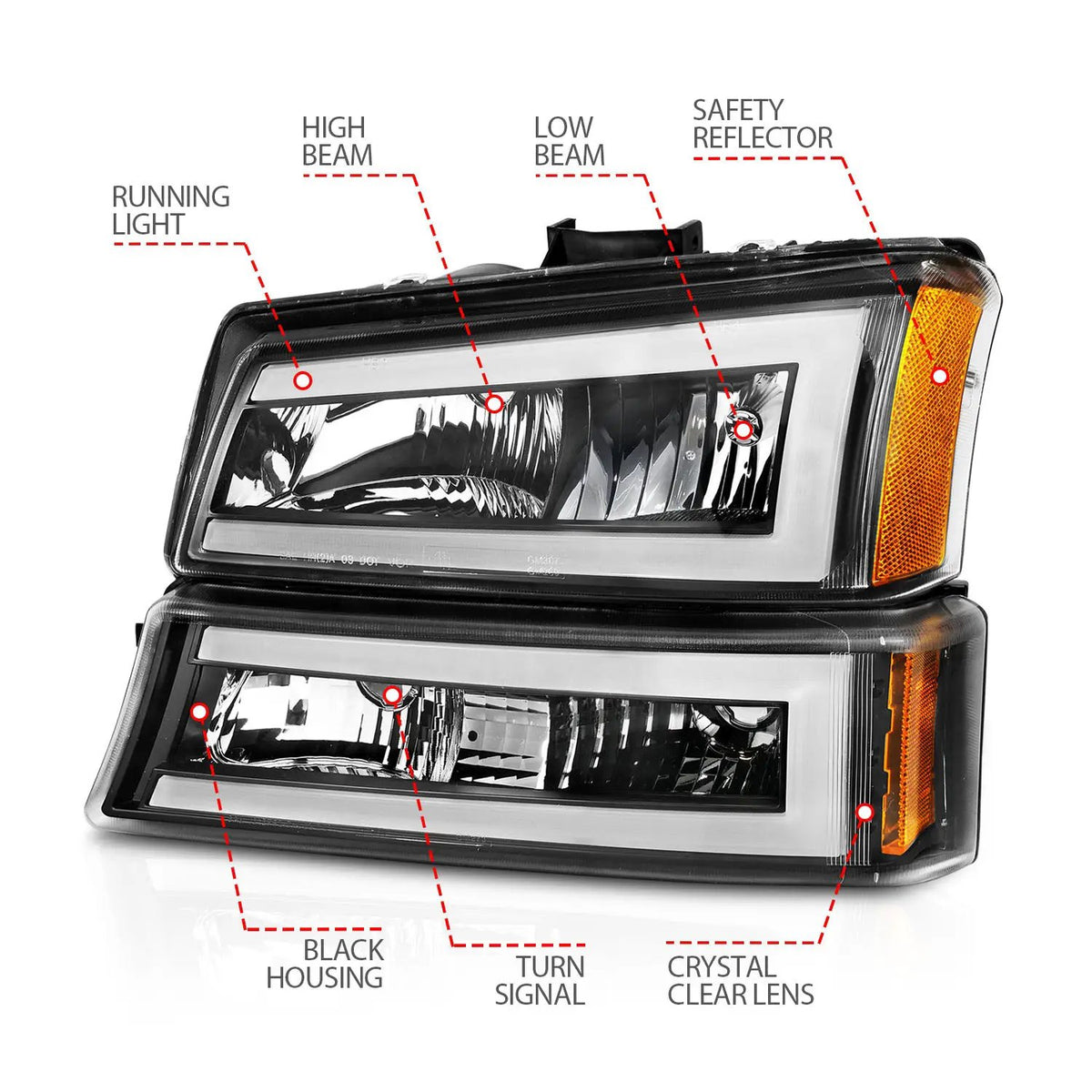 Headlight Assembly by ANZO USA