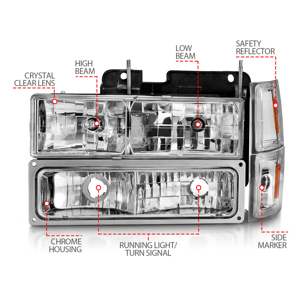 Headlight Assembly by ANZO USA