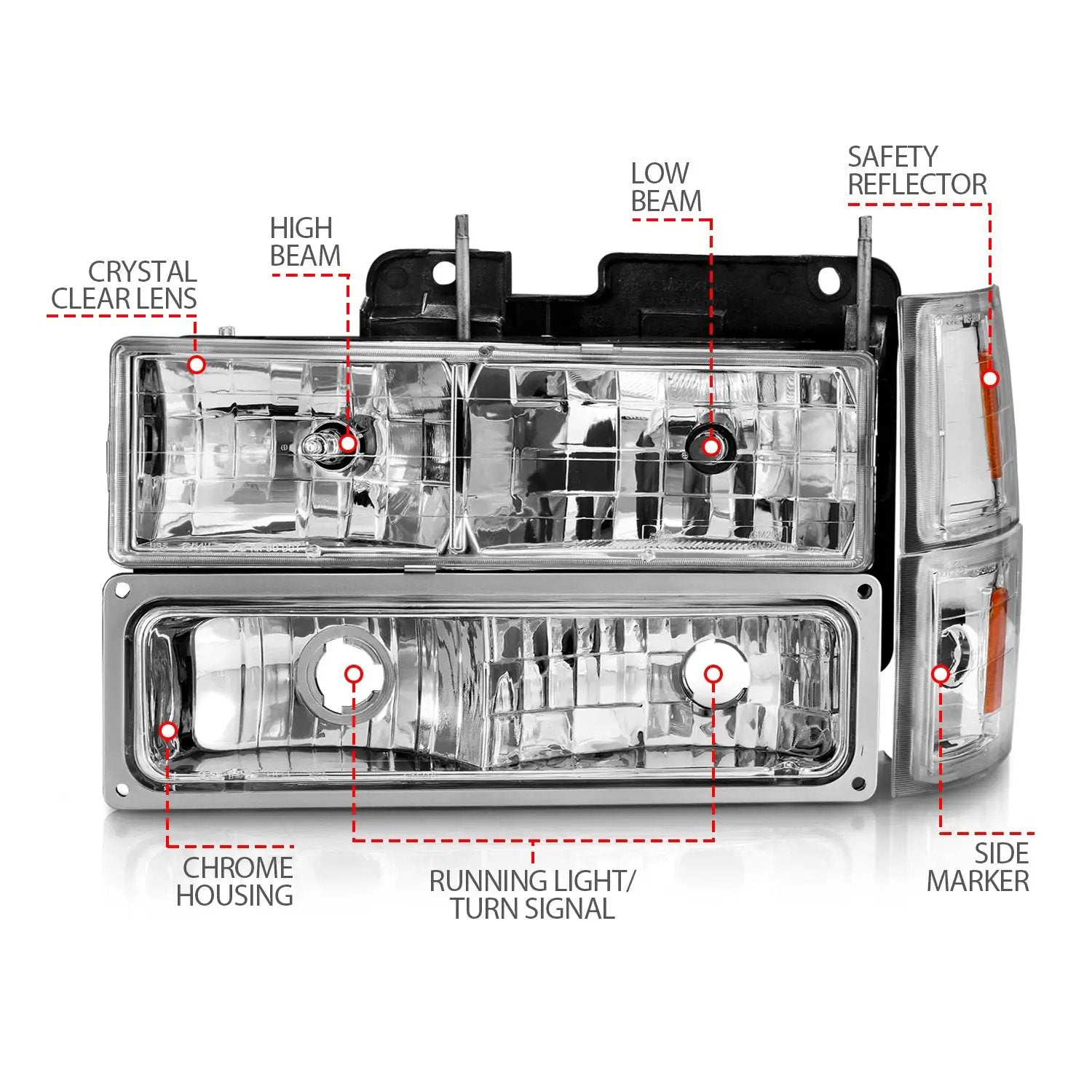 Headlight Assembly by ANZO USA