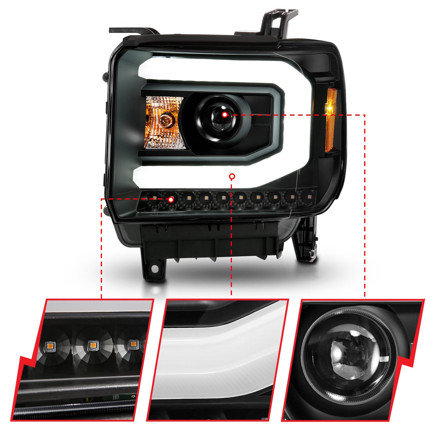 Projector Headlight by ANZO USA