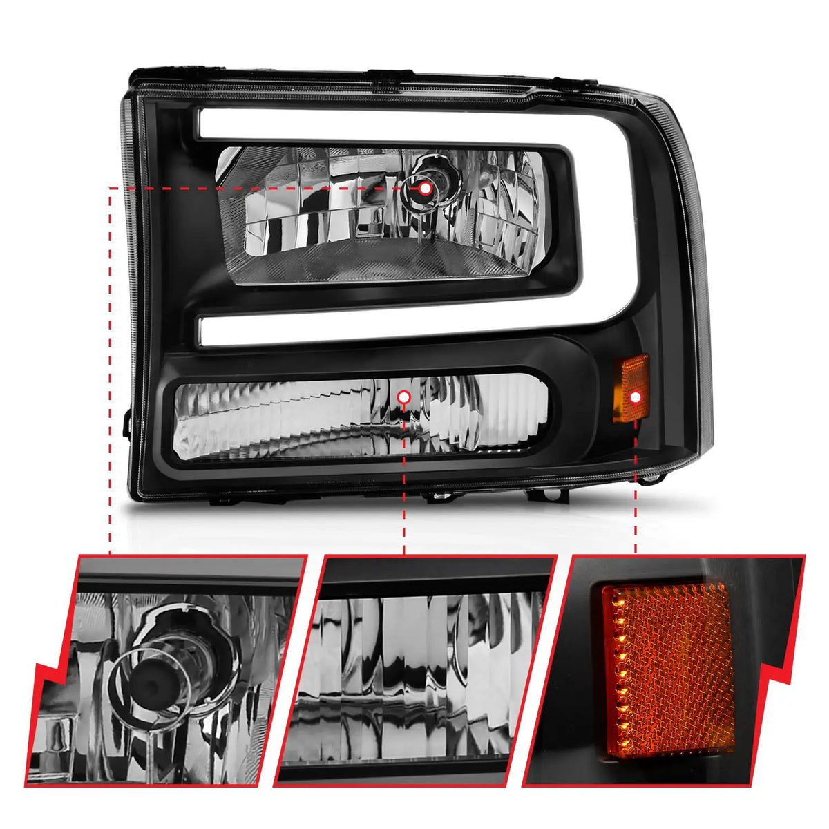 Headlight Assembly by ANZO USA
