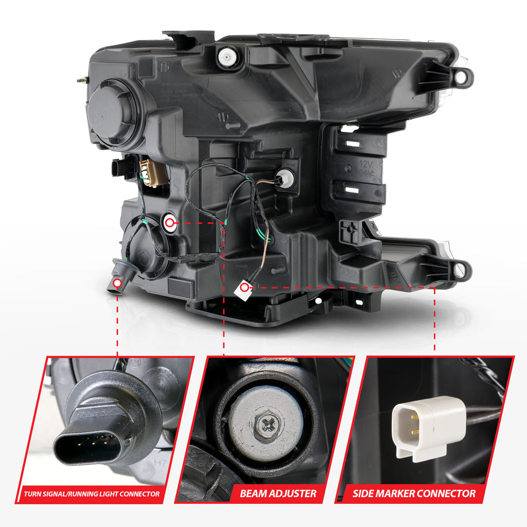 LED Projector Headlight by ANZO USA