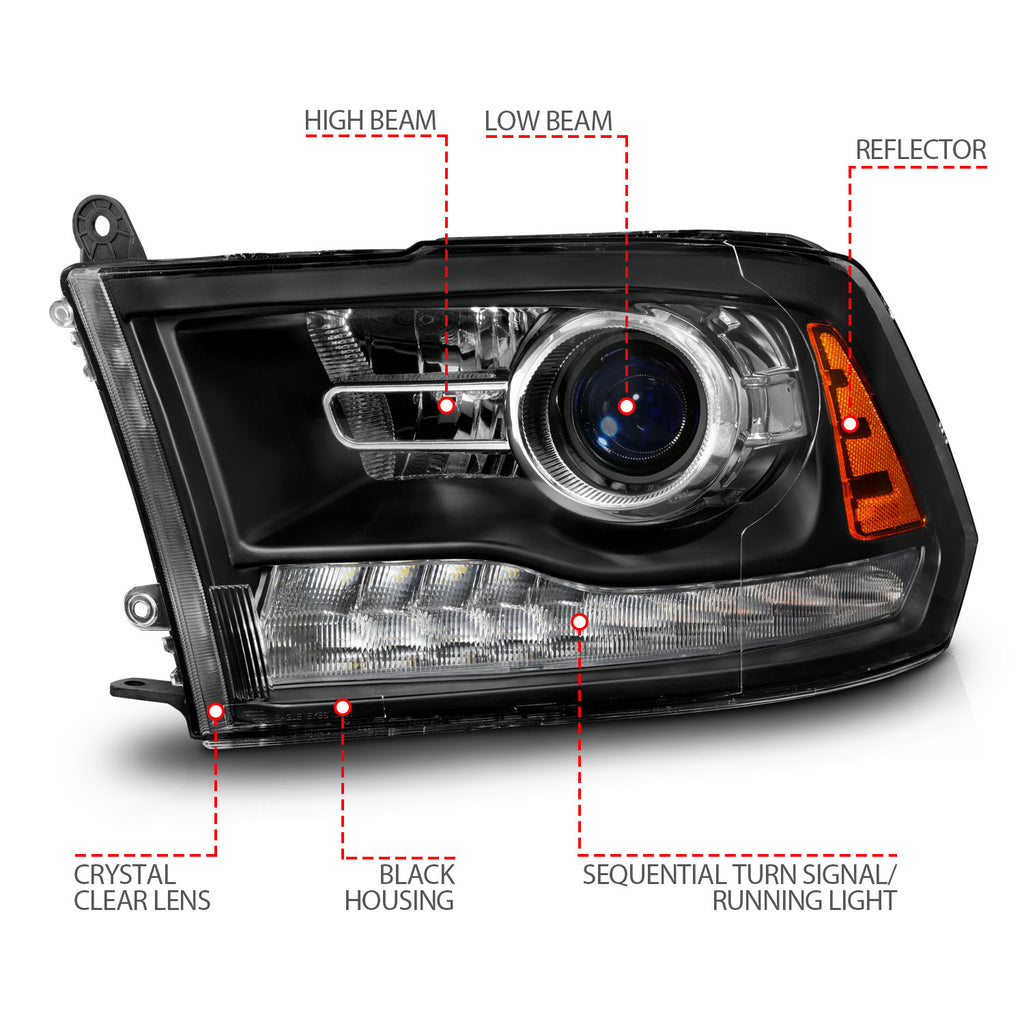Projector Headlight by ANZO USA