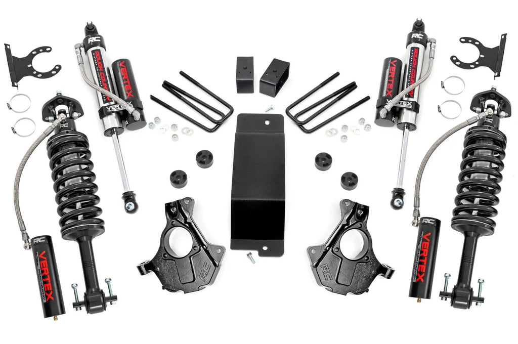 3.5 Inch Lift Kit | Cast Steel LCA | Vertex | Chevy/GMC 1500 (14-18 & Classic) by Rough Country