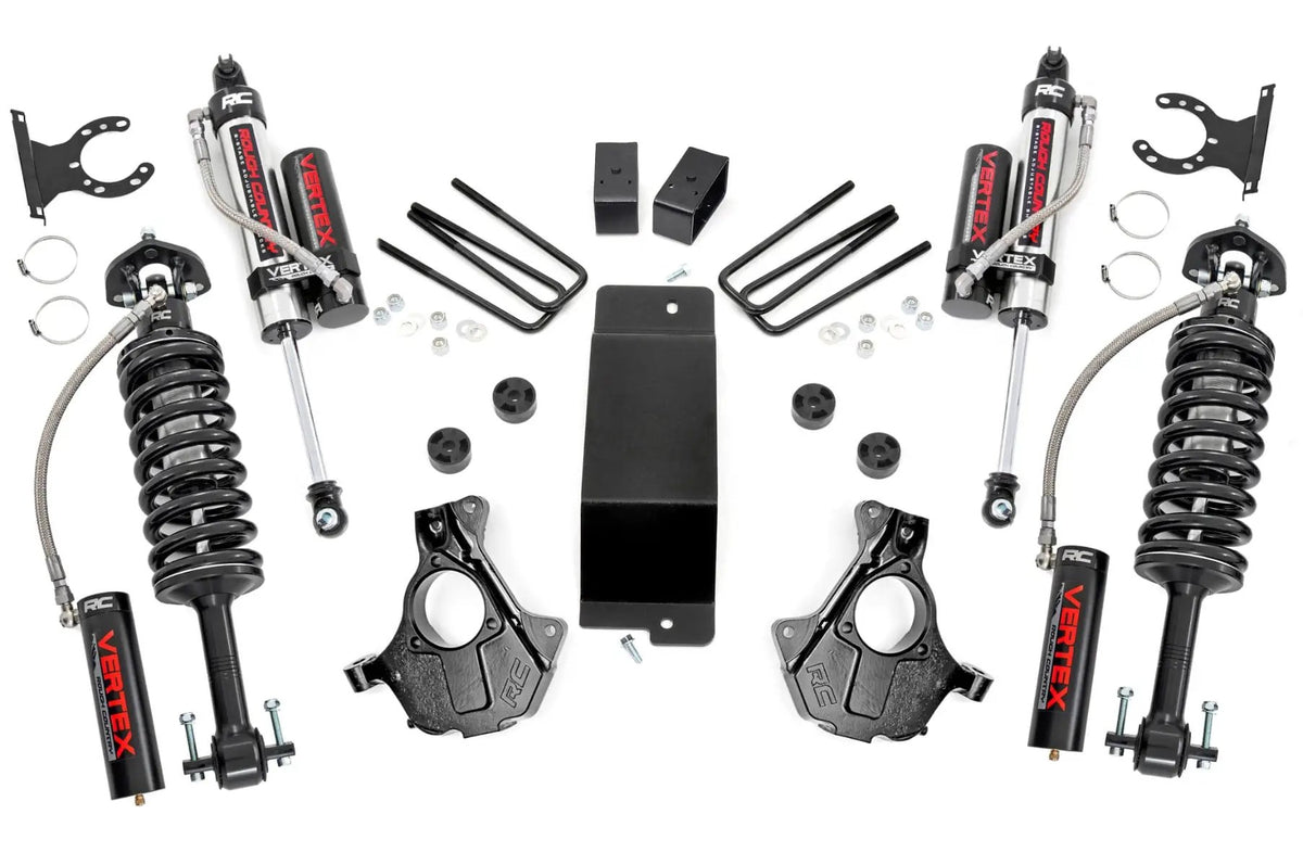 3.5 Inch Lift Kit | Cast Steel LCA | Vertex | Chevy/GMC 1500 (14-18 & Classic) by Rough Country