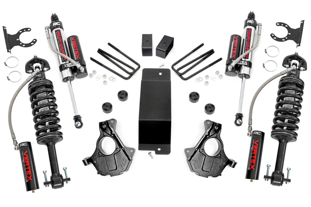 3.5 Inch Lift Kit | Cast Steel LCA | Vertex | Chevy/GMC 1500 (07-13) by Rough Country