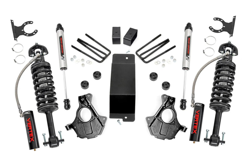 3.5 Inch Lift Kit | Cast Steel LCA | Vertex/V2 | Chevy/GMC 1500 (14-18 & Classic) by Rough Country