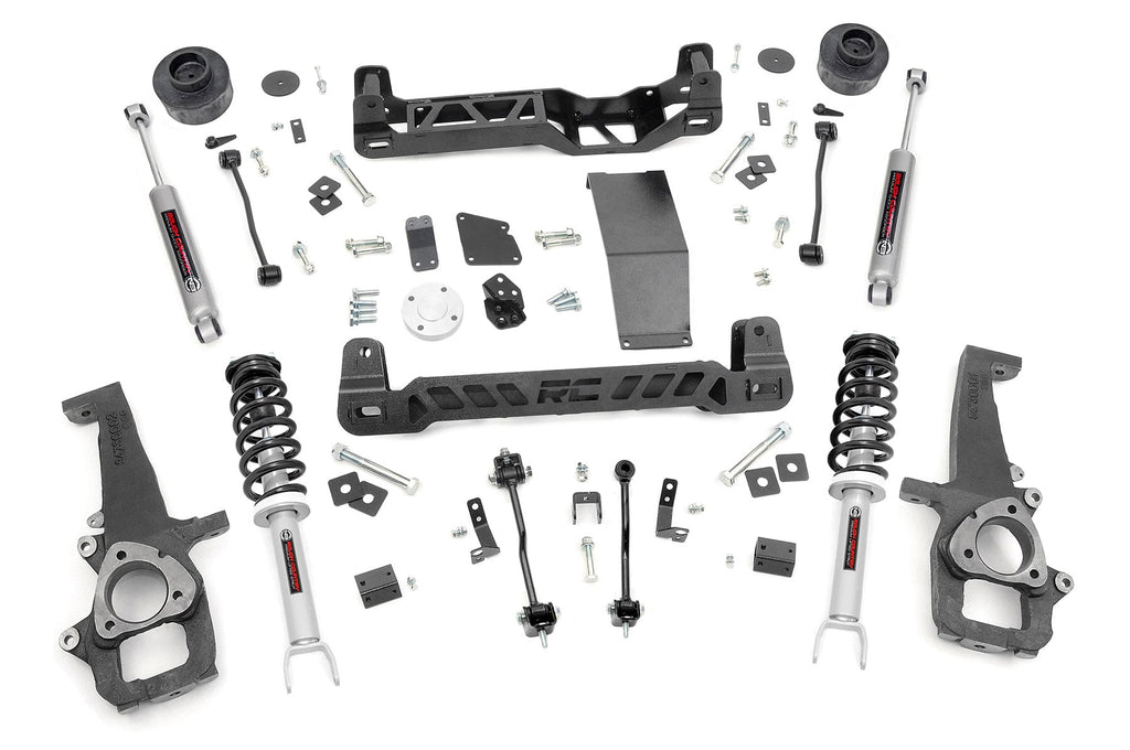 4 Inch Lift Kit | N3 Struts | Ram 1500 4WD (2012-2018 & Classic) by Rough Country