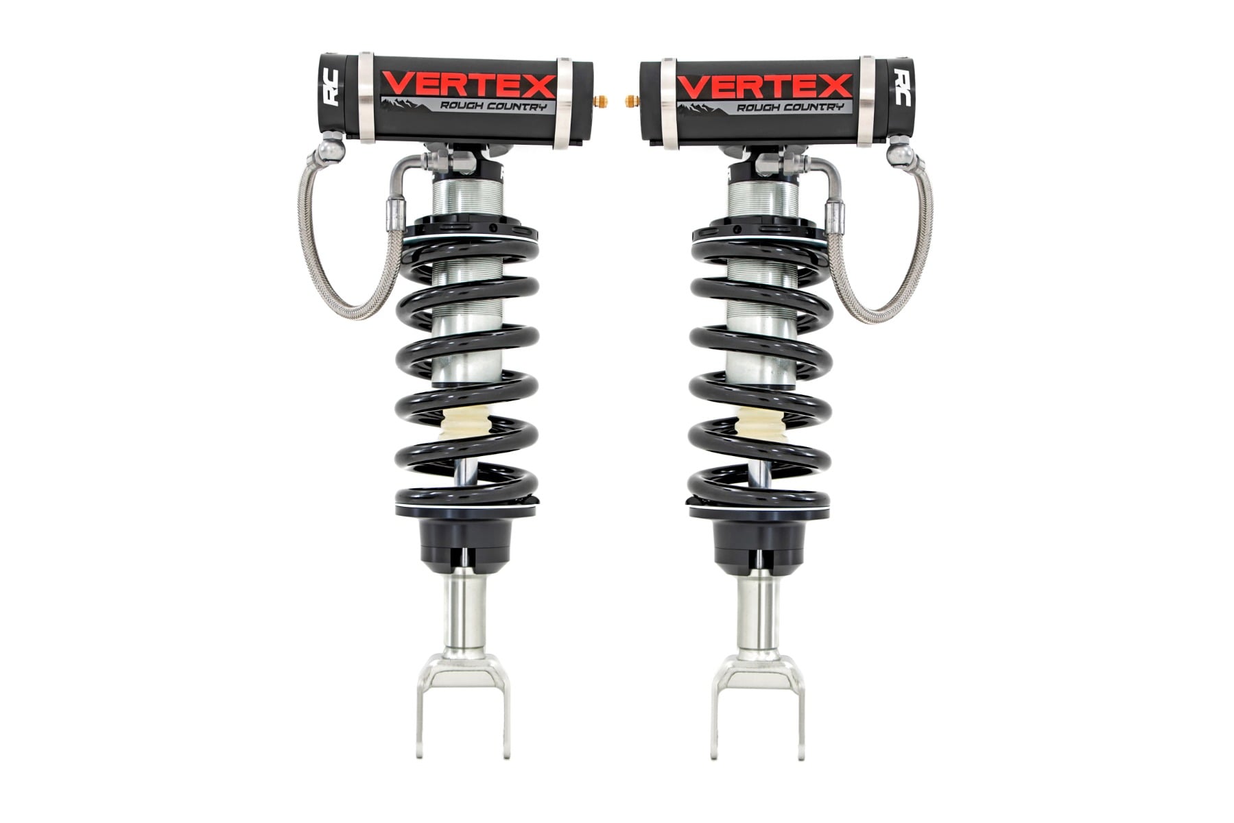 Vertex 2.5 Reservoir Coilovers | Front | 3.5" | Ram 1500 (2019-2026) by Rough Country