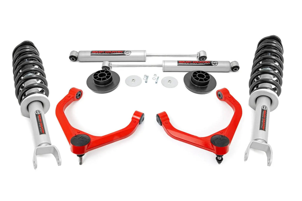 3 Inch Lift Kit | N3 Struts/Shocks | Ram 1500 4WD (2012-2018 & Classic) by Rough Country