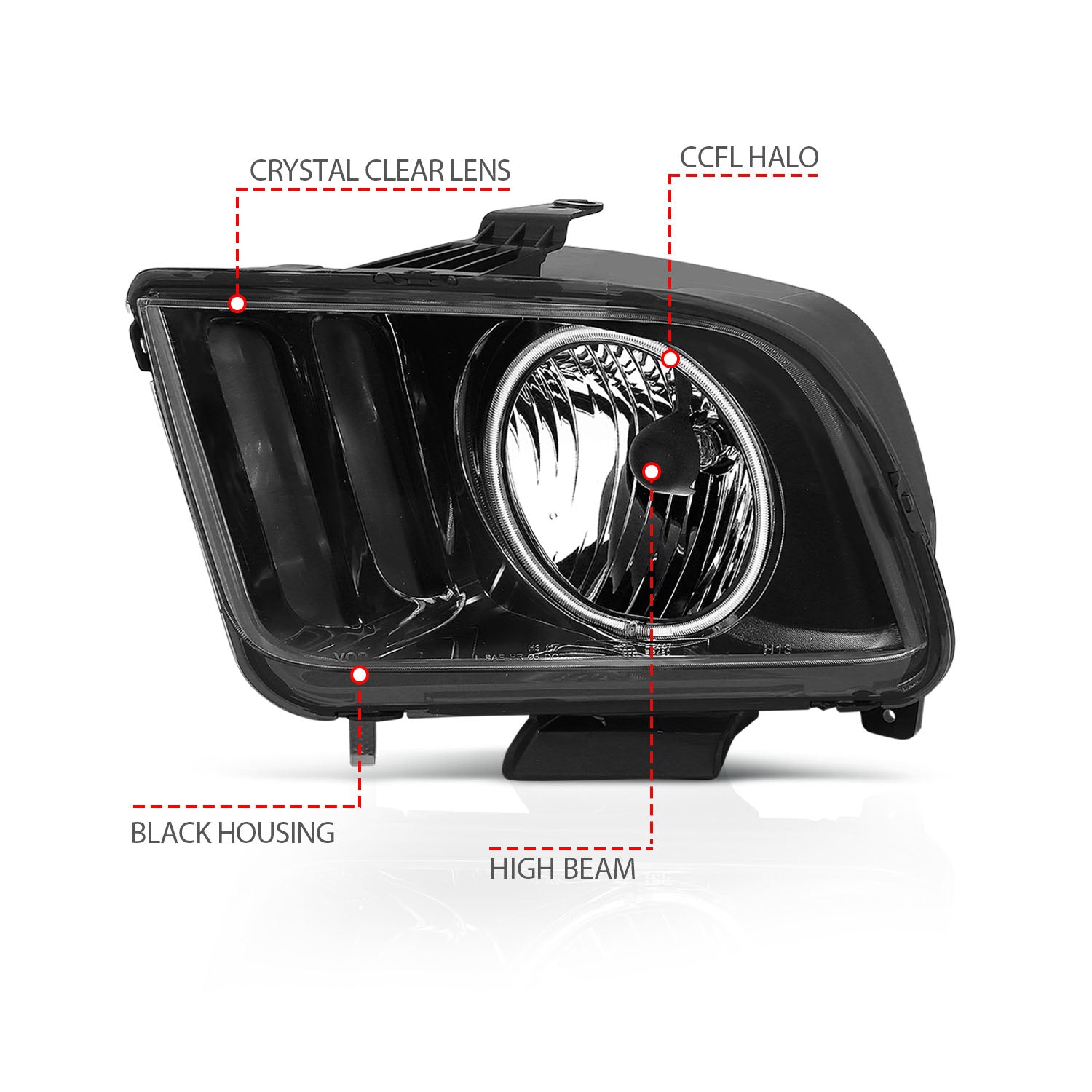 For Use w/Non HID Models Only by ANZO USA
