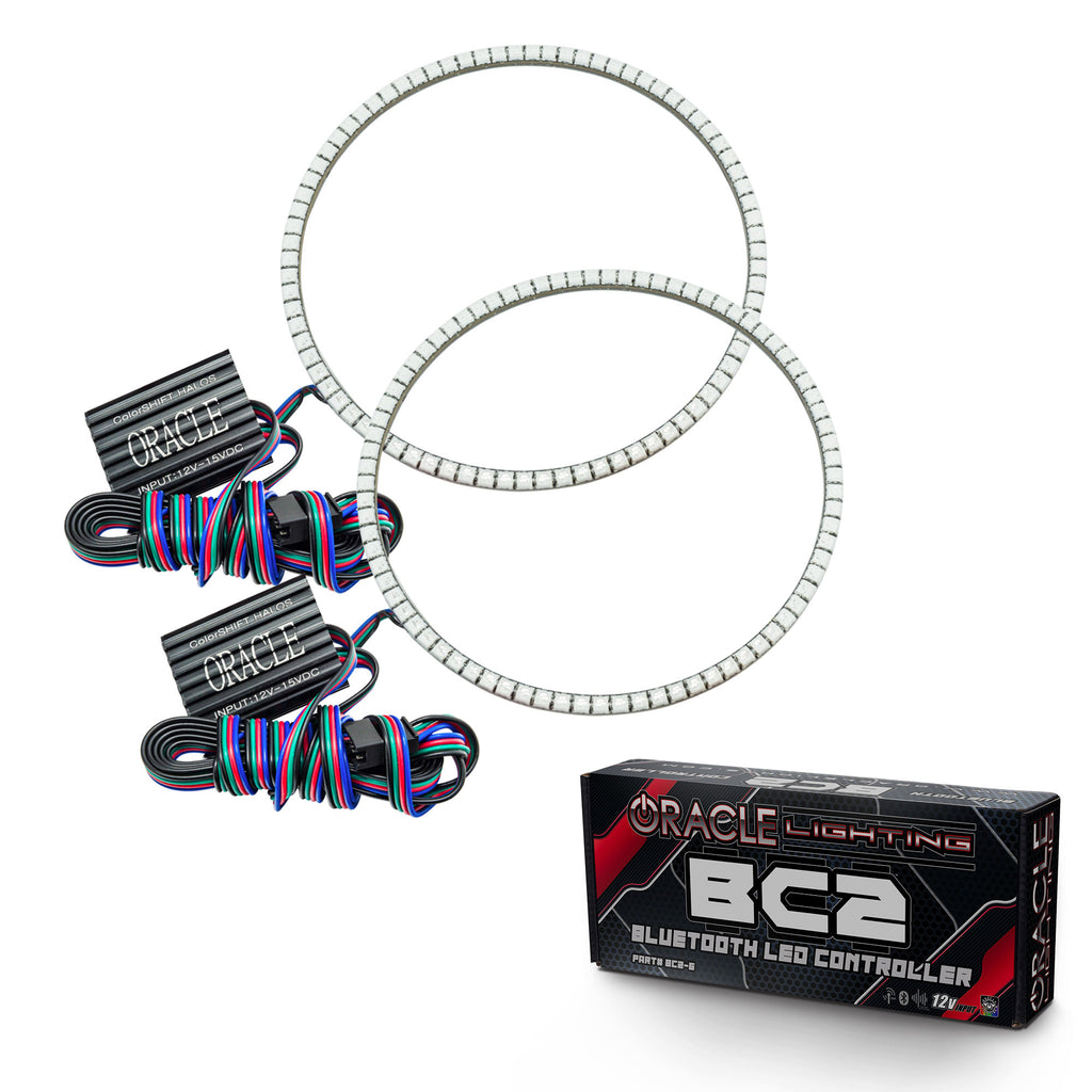 Jeep Wrangler JL/Gladiator JT LED Surface Mount Headlight Halo Kit by Oracle Lighting