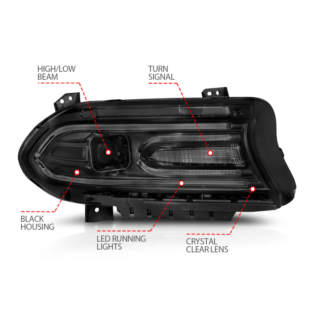Projector Headlight by ANZO USA