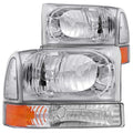 Not For Use w/Sealed Beam Headlights by ANZO USA