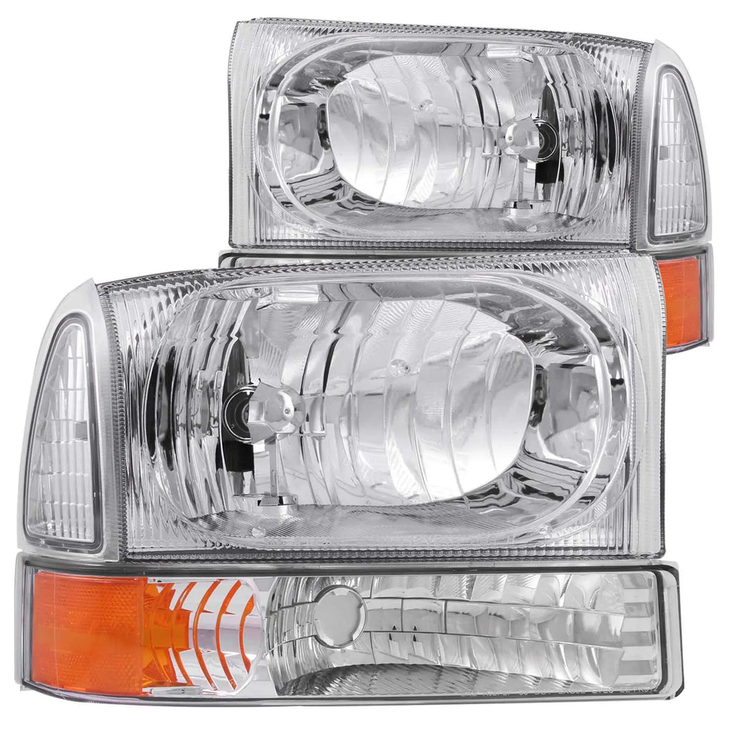Not For Use w/Sealed Beam Headlights by ANZO USA