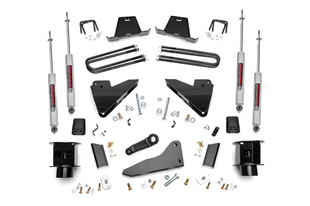 5 Inch Lift Kit | Radius Arm Drop | SRW | Ram 3500 4WD (2013-2015) by Rough Country