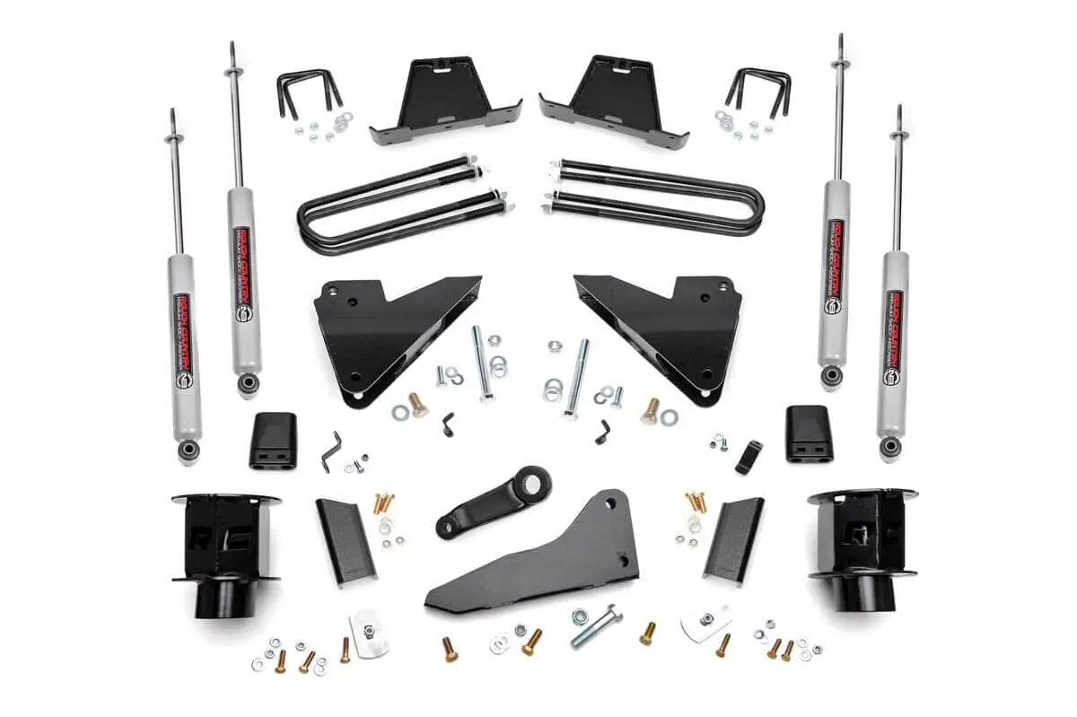 5 Inch Lift Kit | Radius Arm Drop | SRW | Ram 3500 4WD (2013-2015) by Rough Country