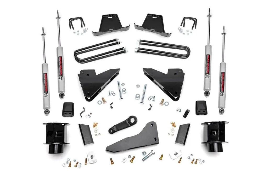 5 Inch Lift Kit | Radius Arm Drop | SRW | Ram 3500 4WD (2013-2015) by Rough Country